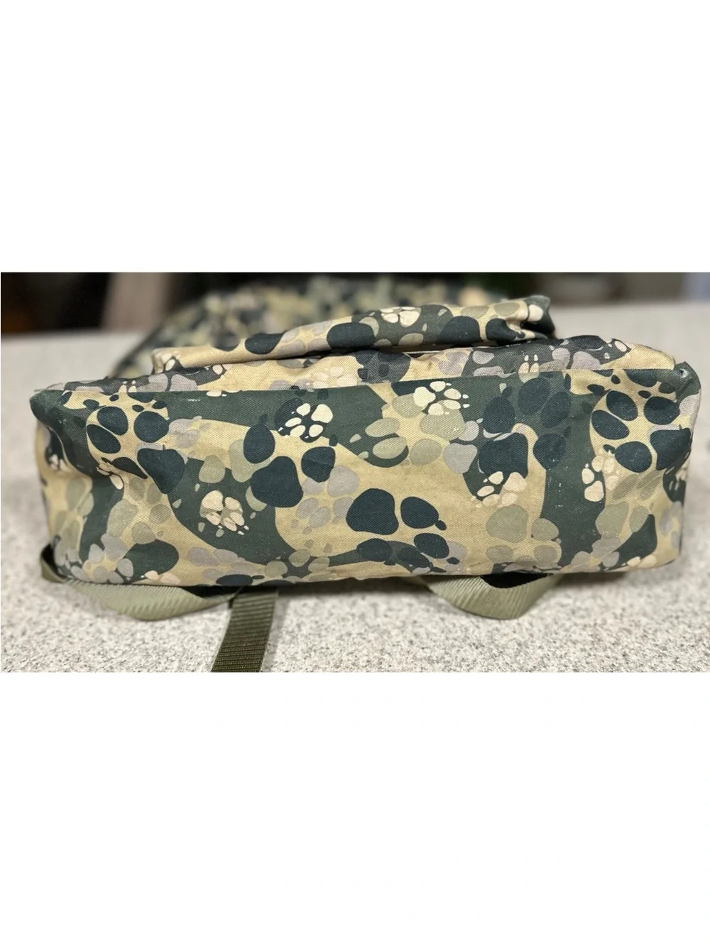 L.L.Bean Paw Print Camouflage Unisex Backpack